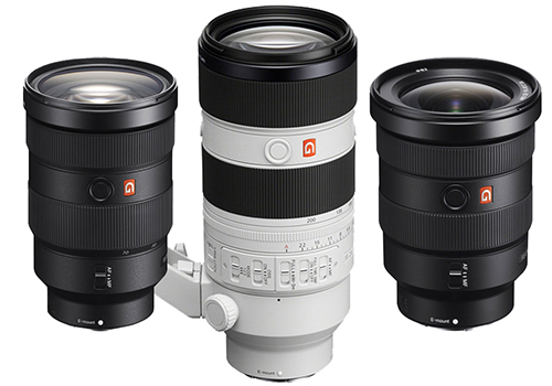 Sony Gmaster Zoom 3-Lens Kit